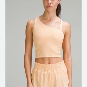 lululemon Asymetrical Tennis Tank - Summer Glow
